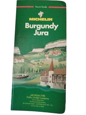 Burgundy Jura Green Guide  France Michelin Travel Publications